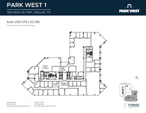 1501-1507 Lyndon B Johnson Fwy, Dallas, TX for lease Floor Plan- Image 1 of 1