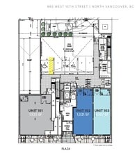 880 15th St W, North Vancouver, BC à louer Plan d’étage- Image 1 de 1
