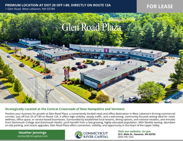1 Glen Rd, West Lebanon, NH à louer - Photo du bâtiment - Image 2 de 10