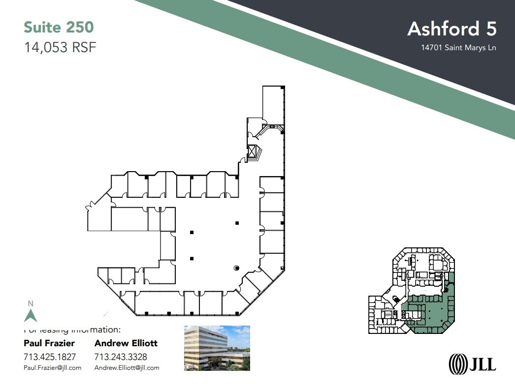 14701 St. Marys Ln, Houston, TX for lease Floor Plan- Image 1 of 1
