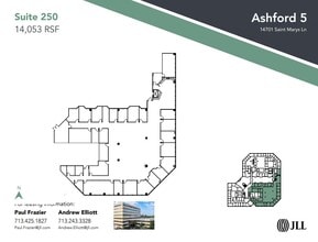 14701 St. Marys Ln, Houston, TX for lease Floor Plan- Image 1 of 1