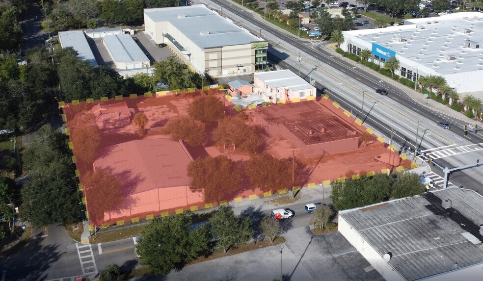 1745 Hillsborough ave, Tampa, FL à vendre - Aérien - Image 2 de 2