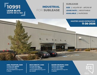 More details for 10991 Lear Blvd, Reno, NV - Industrial for Lease