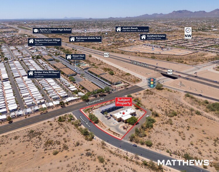 3265 S Goldfield Rd, Apache Junction, AZ à vendre - Photo du bâtiment - Image 2 de 3