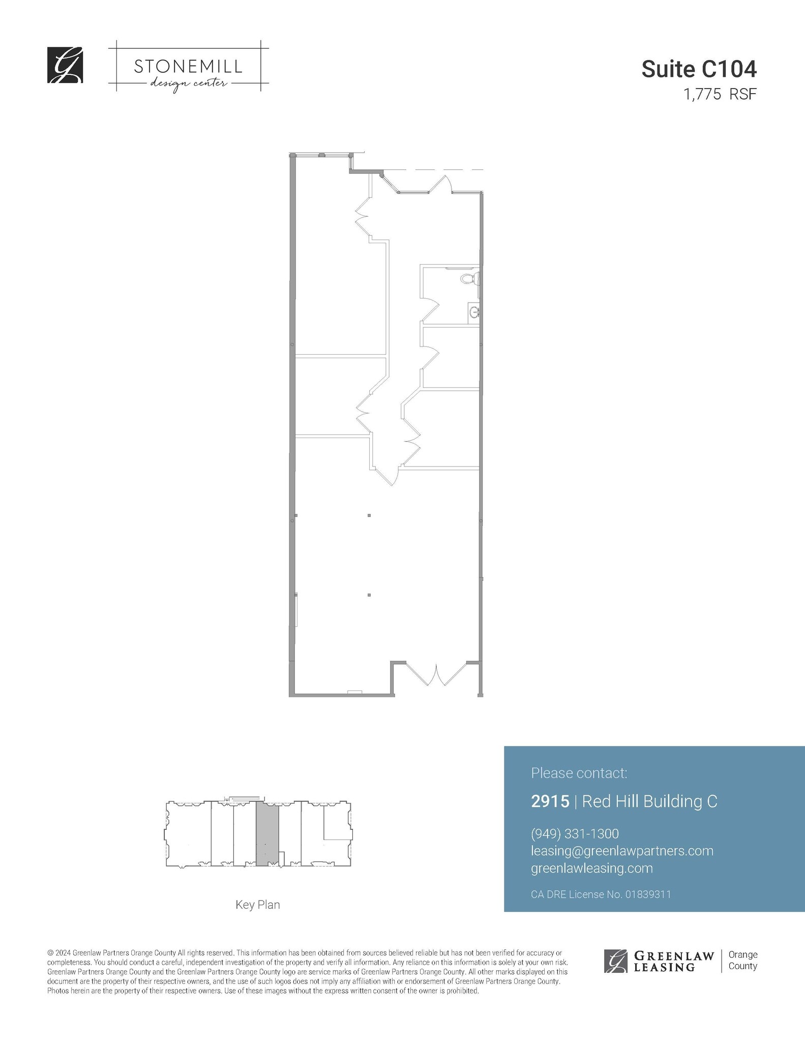 2915 Red Hill Ave, Costa Mesa, CA for lease Floor Plan- Image 1 of 1