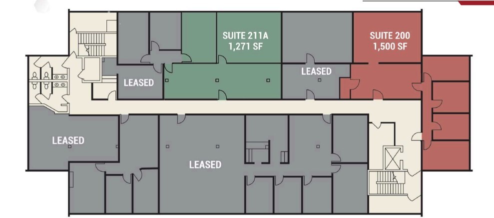355 N 21st St, Camp Hill, PA for lease Floor Plan- Image 1 of 1