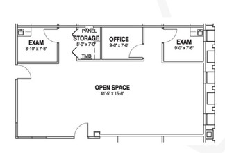 6036 N 19th Ave, Phoenix, AZ à louer Plan d’étage- Image 1 de 1