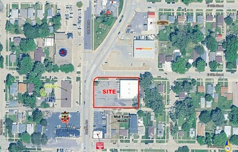 1700 Dakota Ave, South Sioux City, NE - Aérien Vue de la carte