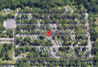 1806 E Webster Rd, Flint, MI - AÉRIEN Vue de la carte