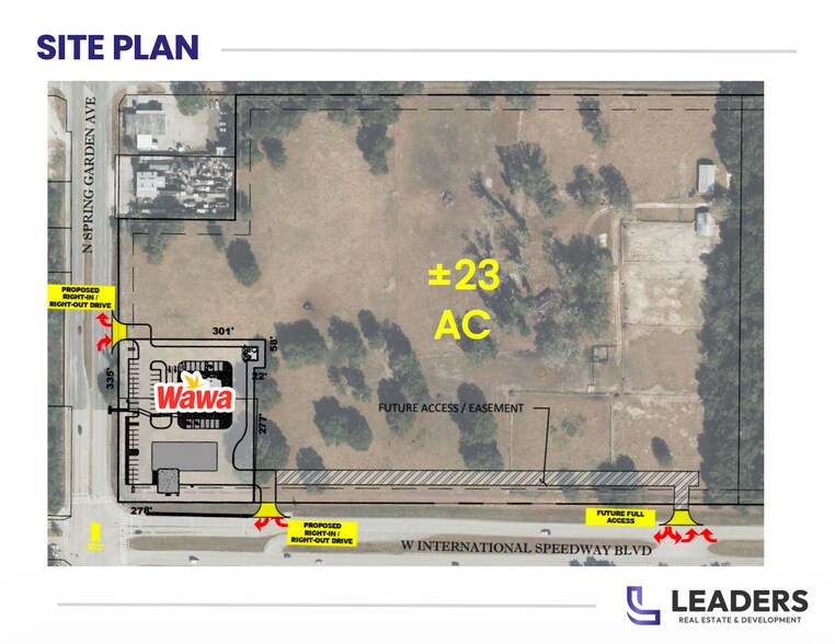 940 Greens Dairy Rd, Deland, FL for lease - Site Plan - Image 2 of 2