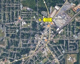 307 Vineville St, Fort Valley, GA - Aérien Vue de la carte