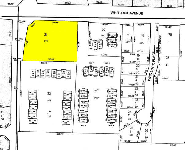 731 Whitlock Ave SW, Marietta, GA à vendre - Plan cadastral - Image 3 de 4