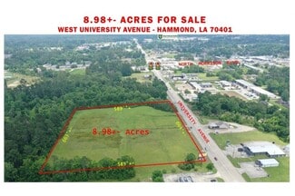 More details for 14497 University Ave, Hammond, LA - Land for Sale