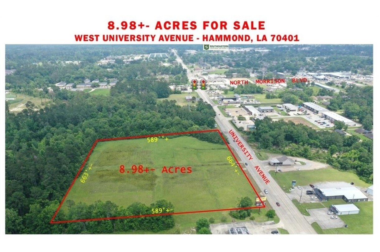14497 University Ave, Hammond, LA à vendre Photo principale- Image 1 de 2