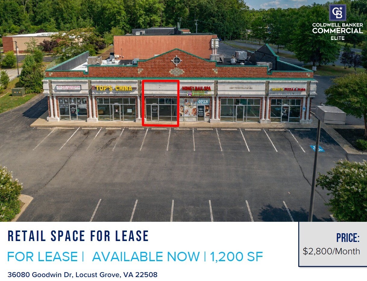 36080 Goodwin Dr, Locust Grove, VA for lease Building Photo- Image 1 of 4