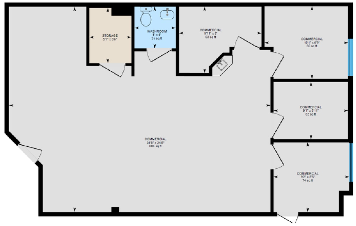 4000 Old Court Rd, Pikesville, MD à louer Plan d’étage- Image 1 de 1
