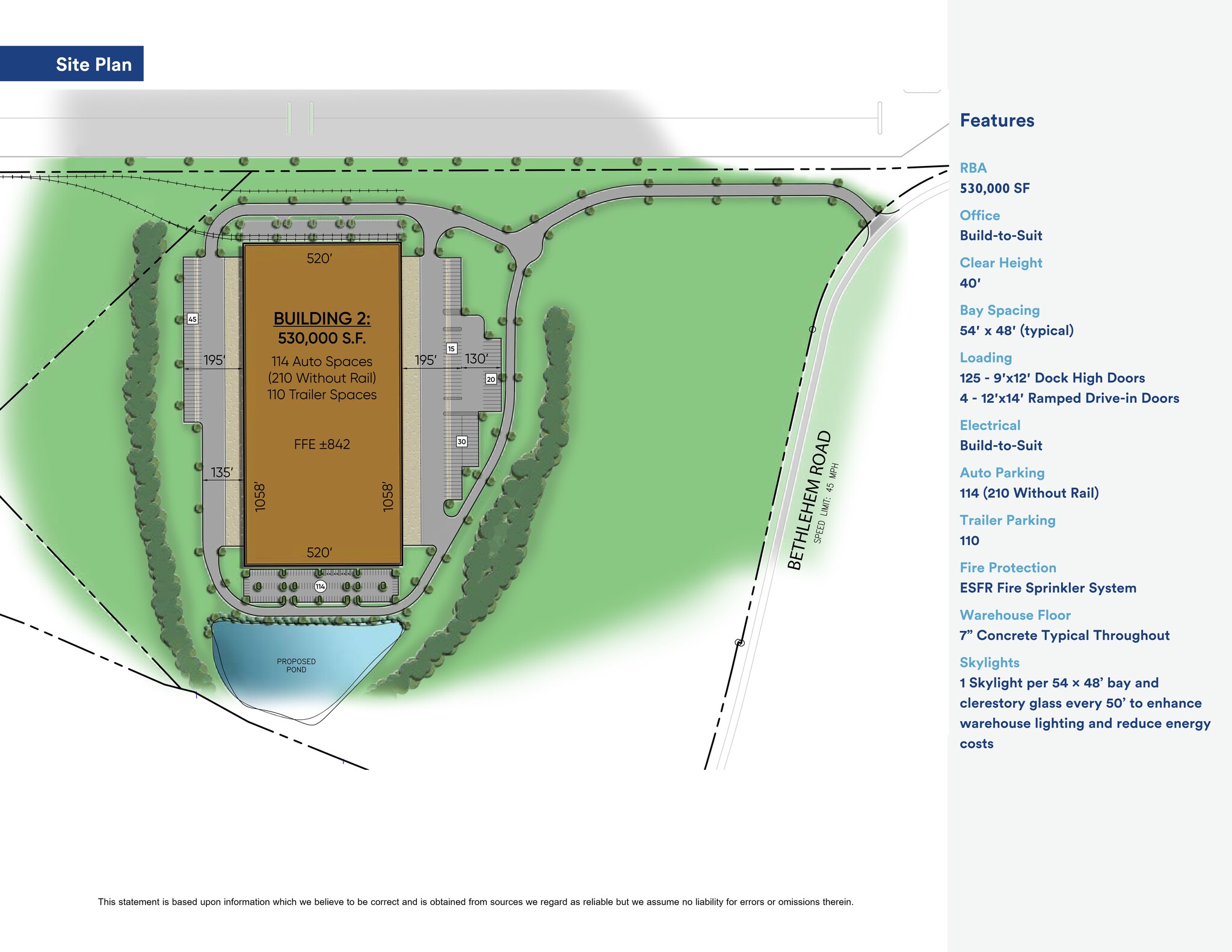 Bethlehem Road & Hwy-42, Mcdonough, GA for lease Site Plan- Image 1 of 3