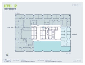 909 Fannin St, Houston, TX for lease Floor Plan- Image 1 of 1