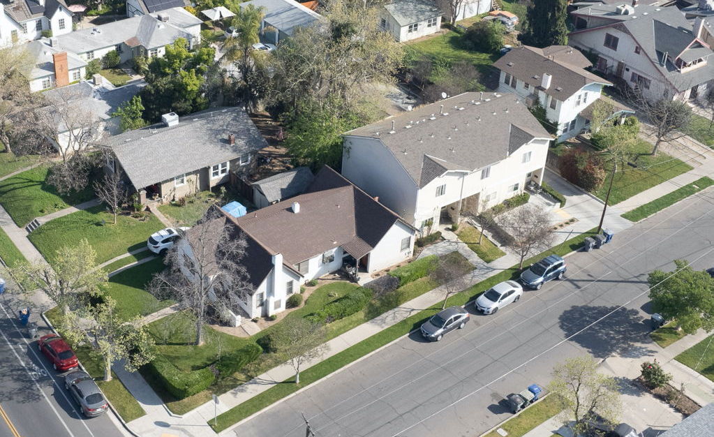 1008 N Broadway St, Fresno, CA - Aérien Vue de la carte - Image1
