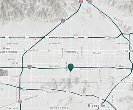10725 Sierra Ave, Fontana, CA - AERIAL  map view