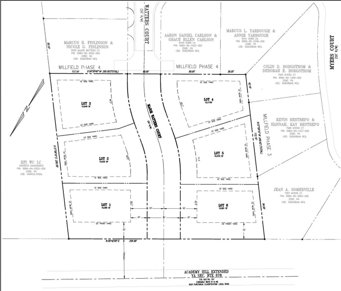 6415 Academy Hill Rd, Warrenton, VA for sale - Site Plan - Image 2 of 4