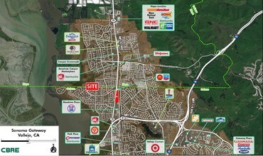 5190 Mini Dr, Vallejo, CA - AERIAL map view