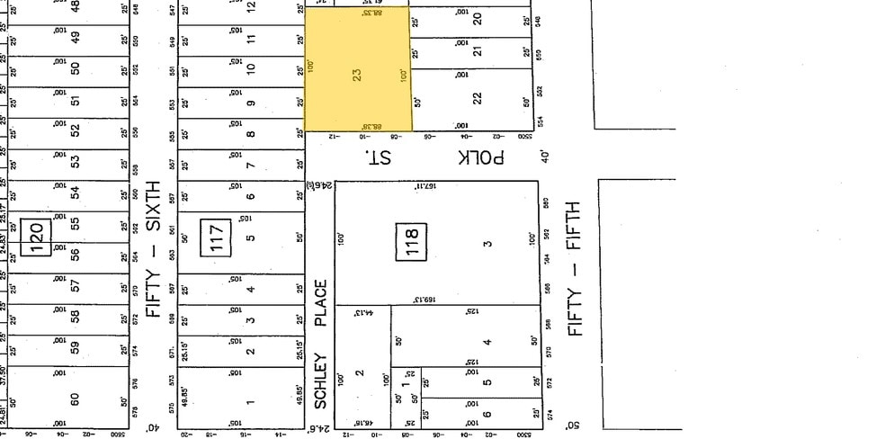 5508 Polk St, West New York, NJ à vendre - Plan cadastral - Image 3 de 16