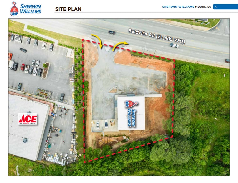 5852 Reidville rd, Moore, SC for sale - Building Photo - Image 2 of 4