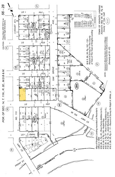 9410 Locust St, Knights Landing, CA à vendre - Plan cadastral - Image 3 de 21