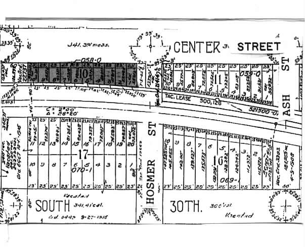 1912 S Center St, Tacoma, WA for lease - Plat Map - Image 1 of 2