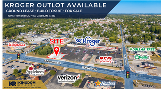 Plus de détails pour 120 S Memorial Dr, New Castle, IN - Terrain à louer