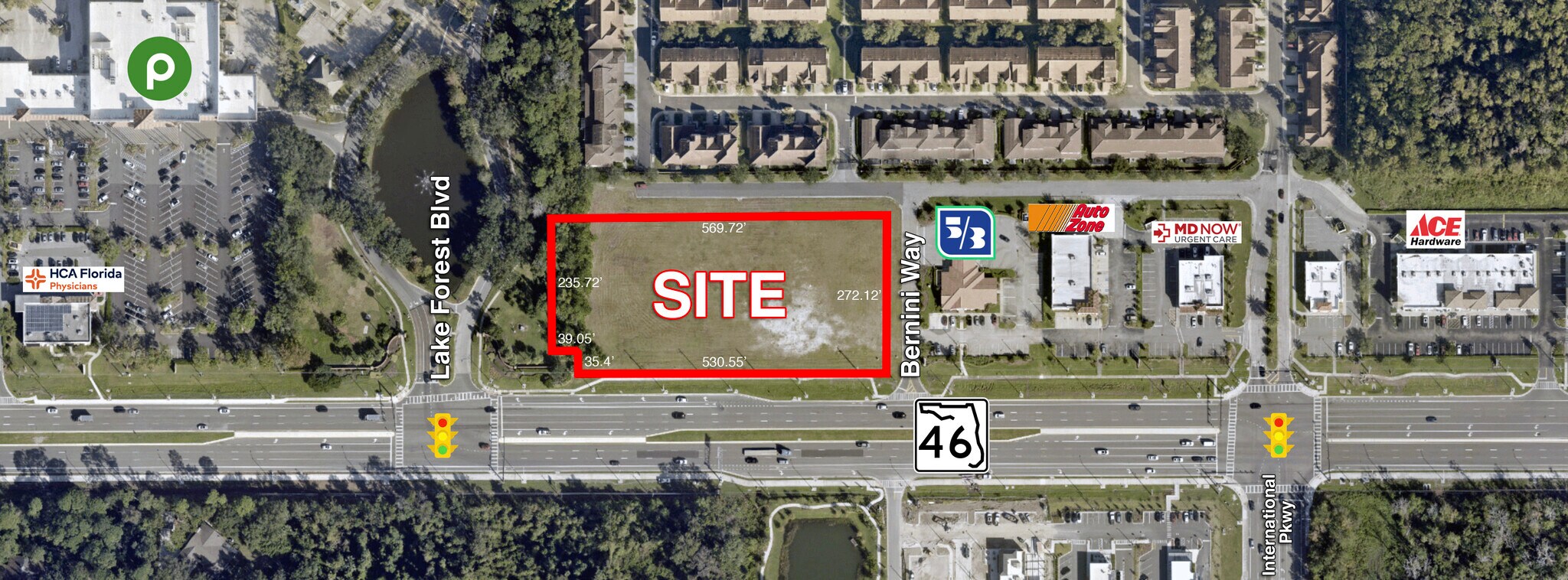 SR 46 & Bernini Way, Sanford, FL for lease Primary Photo- Image 1 of 2