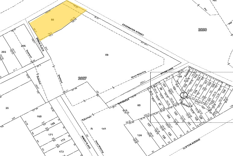 190 Edgewater St, Staten Island, NY à vendre - Plan cadastral - Image 1 de 2