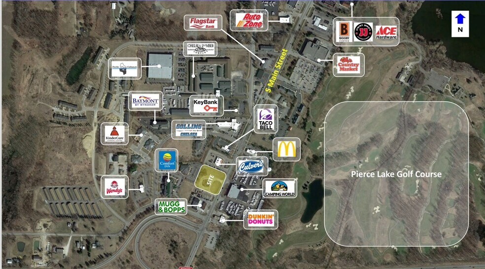 1620 S Main St, Chelsea, MI à louer - Photo du bâtiment - Image 1 de 3