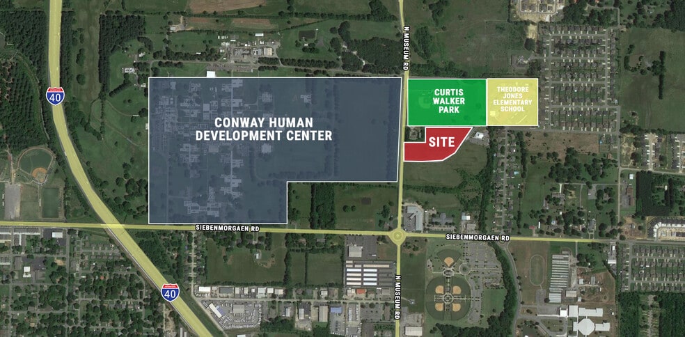 1550 Museum Rd, Conway, AR for sale - Building Photo - Image 1 of 2