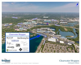 3841-3969 E 82nd St, Indianapolis, IN - AERIAL  map view - Image1