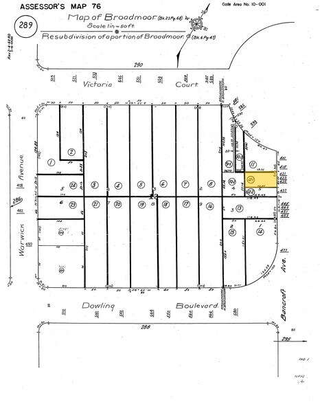 423-425 Bancroft Ave, San Leandro, CA à louer - Plan cadastral - Image 2 de 13