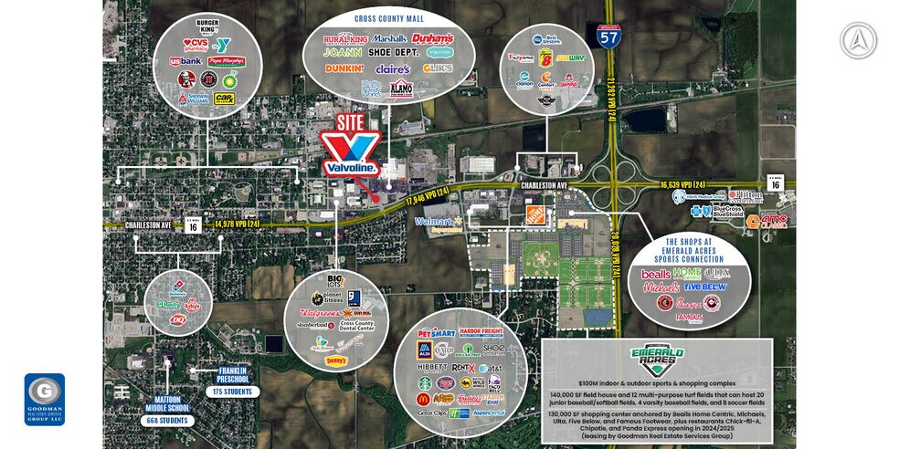 700 Broadway Ave E, Mattoon, IL à vendre - Photo du bâtiment - Image 3 de 4