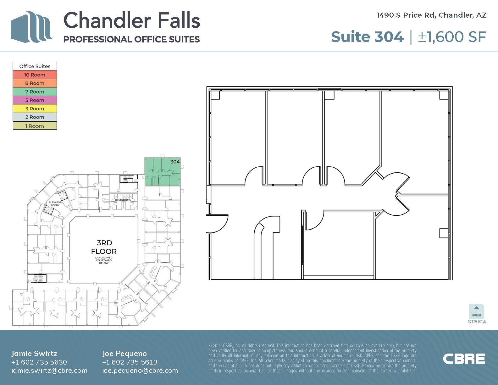 1490 S Price Rd, Chandler, AZ for lease Floor Plan- Image 1 of 2