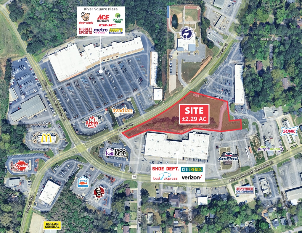 Forest Rd, Hueytown, AL for lease Building Photo- Image 1 of 3