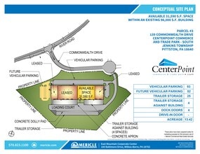 137-147 Commonwealth Dr, Jenkins, PA à louer Plan de site- Image 2 de 3