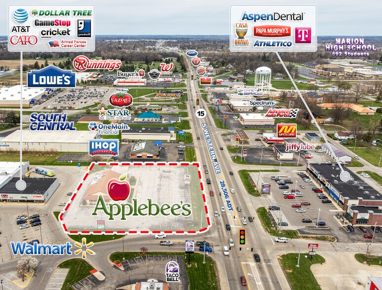 3148 S Western Ave, Marion, IN à vendre - Photo du bâtiment - Image 2 de 4