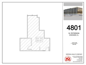 4801 W Peterson Ave, Chicago, IL à louer Plan d  tage- Image 1 de 3