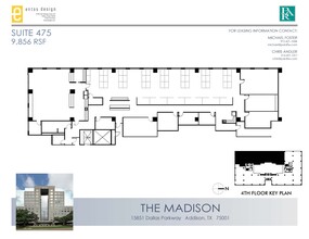 15851 Dallas Pkwy, Addison, TX for lease Floor Plan- Image 1 of 1