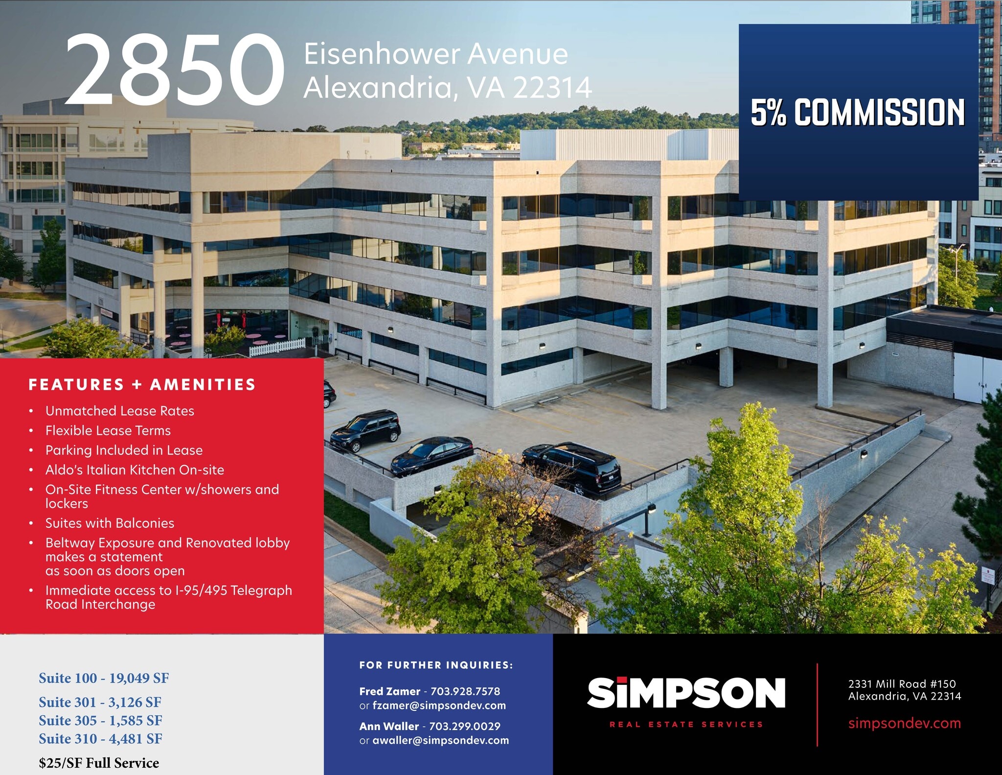 2850 Eisenhower Ave, Alexandria, VA for lease Primary Photo- Image 1 of 11