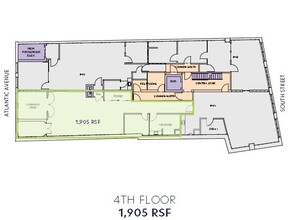 186 South St, Boston, MA for lease Floor Plan- Image 1 of 1