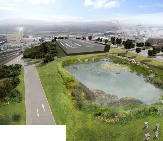 Bureau dans Saint-Quentin-Fallavier à louer - Photo du bâtiment - Image 3 de 4