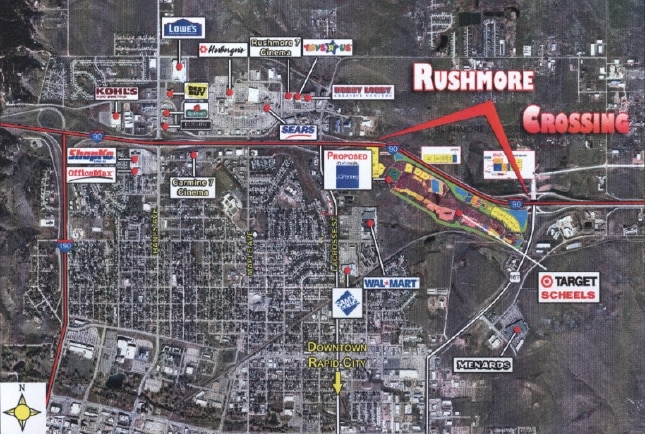 1225-1415 Eglin St, Rapid City, SD for lease - Aerial - Image 2 of 4