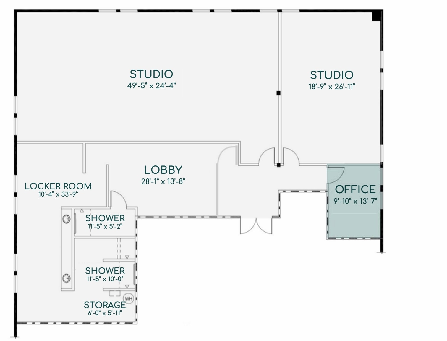 2751 Roosevelt Rd, San Diego, CA à louer Plan d’étage- Image 1 de 1