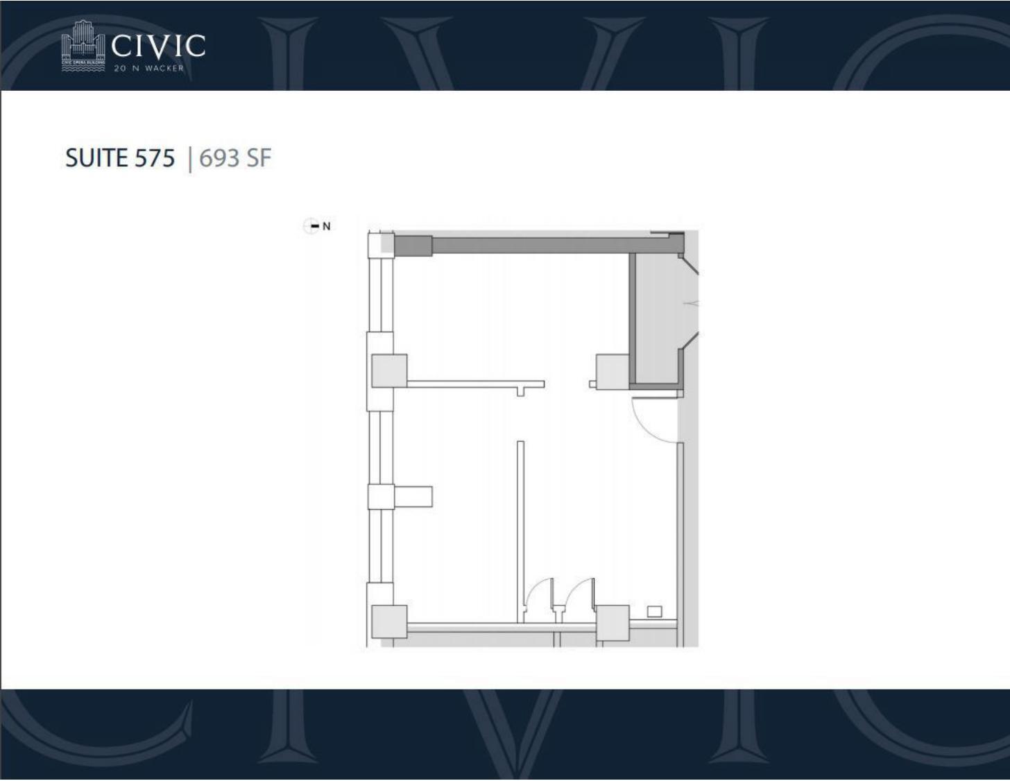 20 N Wacker Dr, Chicago, IL for lease Floor Plan- Image 1 of 1